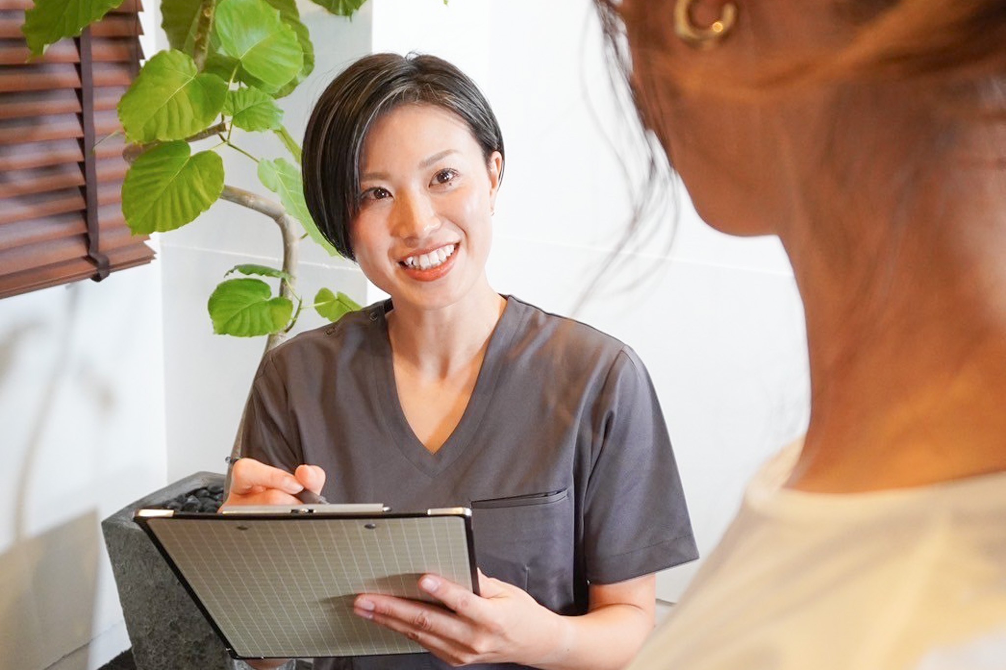 整体院の診療風景